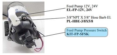 SPECTRA WATERMAKERS KIT-FP-SFSK Shurflo Pres.Switch Replacement Kit