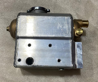 BETA MARINE 209-06266 Beta 16 Single Bolt End Cap Heat Exchanger