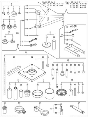 Order YANMAR 196350-90210 Tool Assy