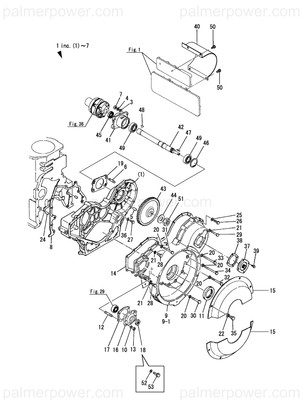 Order YANMAR 727610-01610 Case Assy, Gear