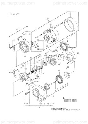 Order YANMAR 148006-18040 Turbine Assy