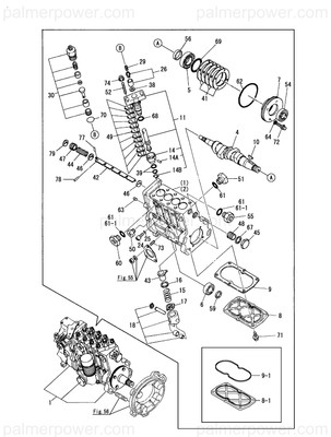 Order YANMAR 719187-51300 Pump Assy, Injection