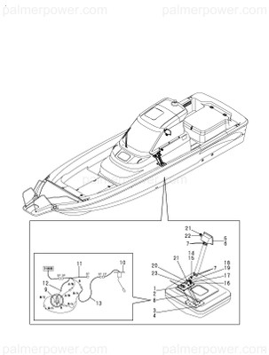 Order YANMAR 15A328-57040 Cover,Connection Fot