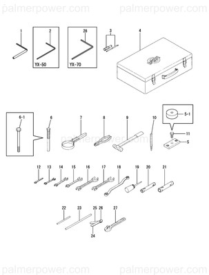 Order YANMAR 177005-09010 Wrench