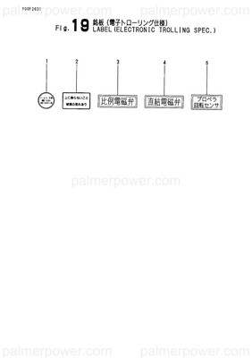Order YANMAR 177503-02910 Label
