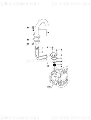 Order YANMAR 119593-03030 Cover, Breather