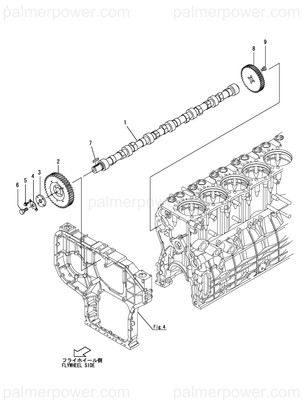 Order YANMAR 148660-14010 Camshaft
