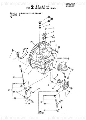 Order YANMAR 176062-02010 Body Assy, Case