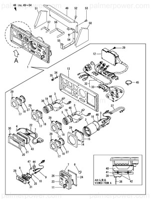 Order YANMAR 127690-91180 Panel, Instrument D