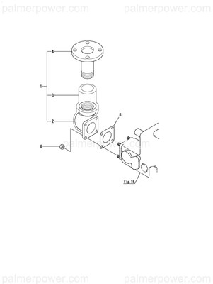 Order YANMAR 129191-13600 Bend Assy, Exhaust
