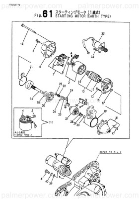 Order YANMAR 128633-77030 Starter