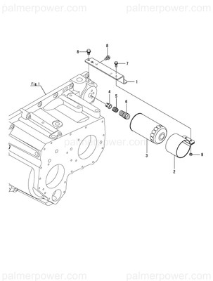 Order YANMAR 177514-04350 Bracket, Filter