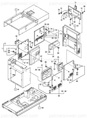 Order YANMAR 184014-02200 Door Assy