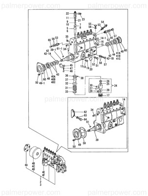 Order YANMAR 127610-51010 Pump Assy, Injection