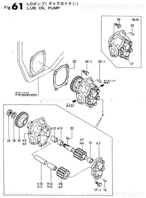 Order YANMAR 743672-32700 Pump Assy, Oil