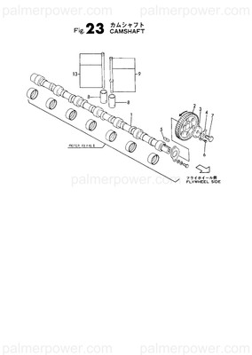 Order YANMAR 148616-14010 Camshaft