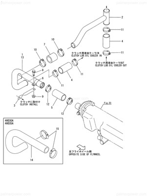 Order YANMAR 126433-49260 Pipe
