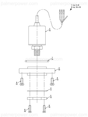Order YANMAR 15T707-20150 Pressure Sensor Assy