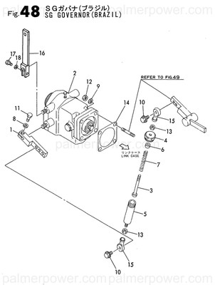 Order YANMAR 148607-66161 Lever