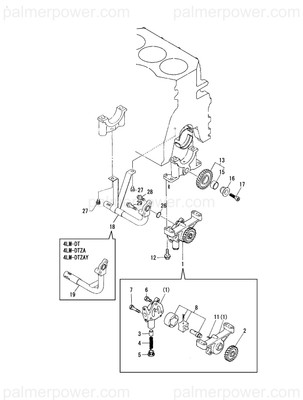 Order YANMAR 120149-32000 Pump Assy, Oil