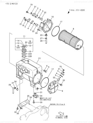 Order YANMAR 748218-44960 Cooler Assy, Water