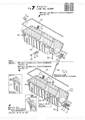Order YANMAR 728628-01540 Sump Assy, Oil