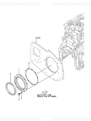 Order YANMAR 148620-01920 Case, Oil Seal