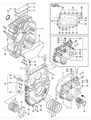 Order YANMAR 177509-02050 Case Assy,C