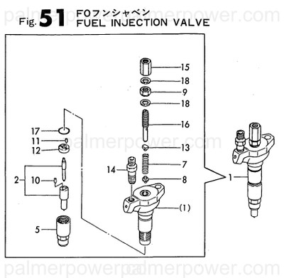 Order YANMAR 748619-53150 Valve Assy,Injection