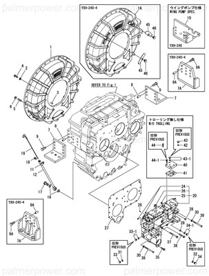 Order YANMAR 177516-02280 Flange, Mounting