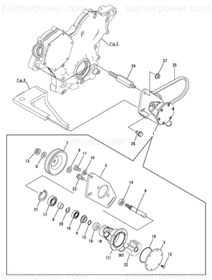 Order YANMAR 128995-42500 Pump Assy, Water