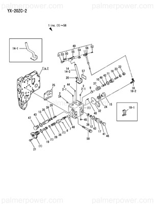 Order YANMAR 177058-04250 Valve Assy, Trolling