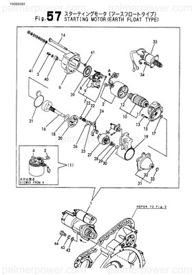 Order YANMAR 128633-77040 Starter