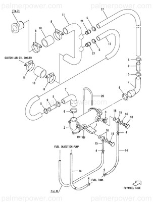 Order YANMAR 177020-04611 Rubber