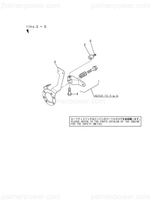 Order YANMAR 177073-06610 Stay Assy, Switch