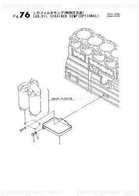 Order YANMAR 126616-35270 Sump, Filter
