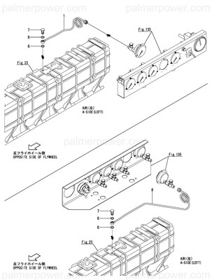Order YANMAR 148960-12310 Pipe, Gauge