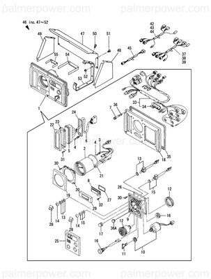Order YANMAR 120130-91130 Panel Assy, Instrum