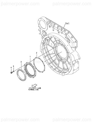 Order YANMAR 148620-01840 Case, Oil Seal