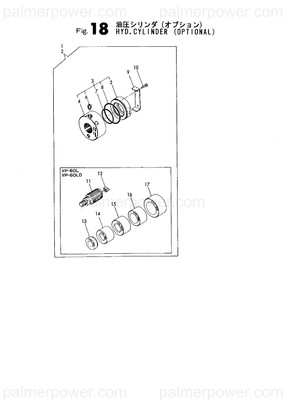 Order YANMAR 796901-70050 Cylinder Assy