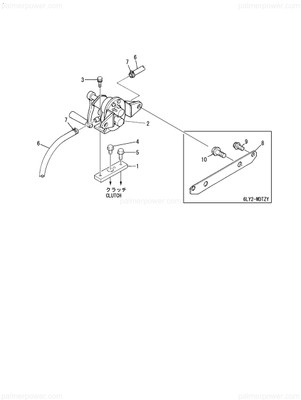 Order YANMAR 119593-37140 Bracket, Pump