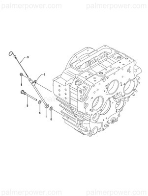 Order YANMAR 177510-02280 Pipe Assy, Dipstick