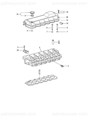 Order YANMAR 119771-00012-1 Head Assy, Cylinder