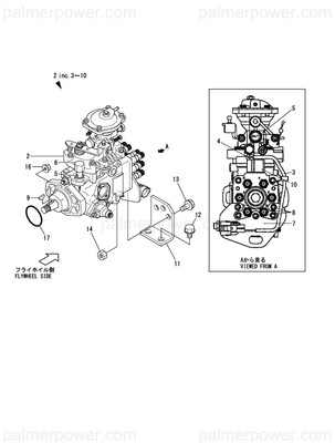 Order YANMAR 119795-51920 Pump, Fo Injection