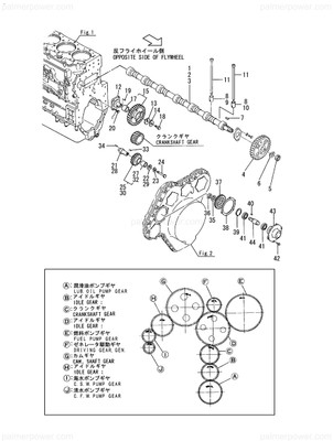 Order YANMAR 126665-14030 Camshaft