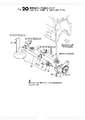 Order YANMAR 128610-32000 Pump Assy, Oil