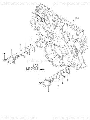 YANMAR 46150-571360 Motor, Stop | PalmerPower