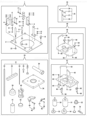 Order YANMAR 177522-09060 Tool Assy, Stand