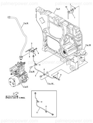 Order YANMAR 148661-59800 Pipe, Fuel Tank
