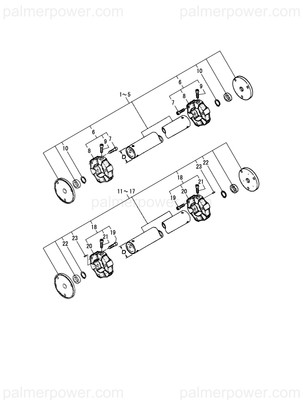 Order YANMAR 196311-23011 Shaft, L=400